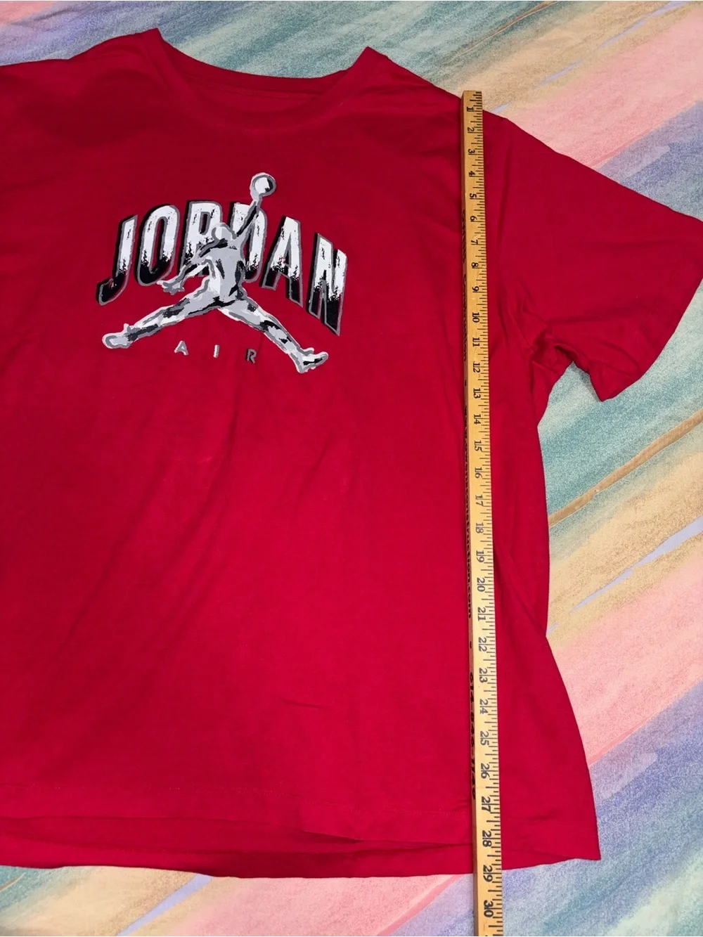 JORDAN AIR JUMPMAN TEE red retro short sleeve tee shirt size 3XL
